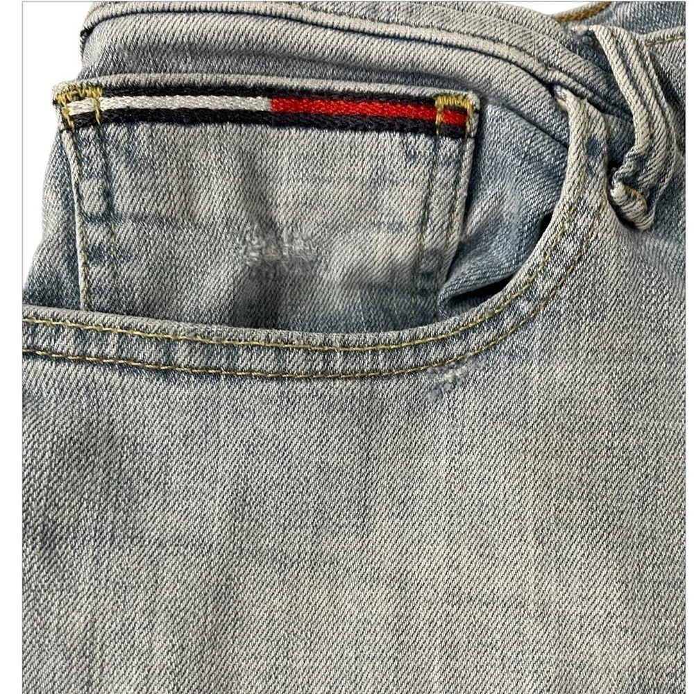 Tommy Hilfiger Denim Rip Blue Jeans Wais 38